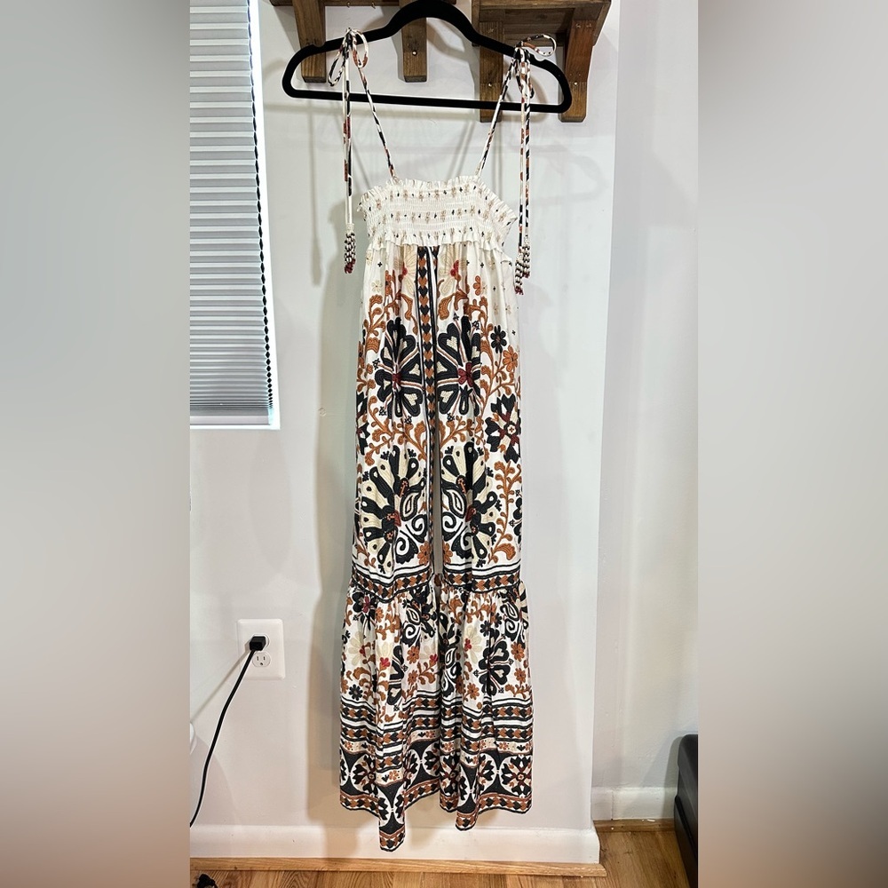 FARM Rio Multicolor Patterned Midi Dress - Picture 4 of 11